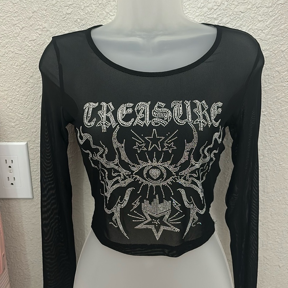 rhinestone top